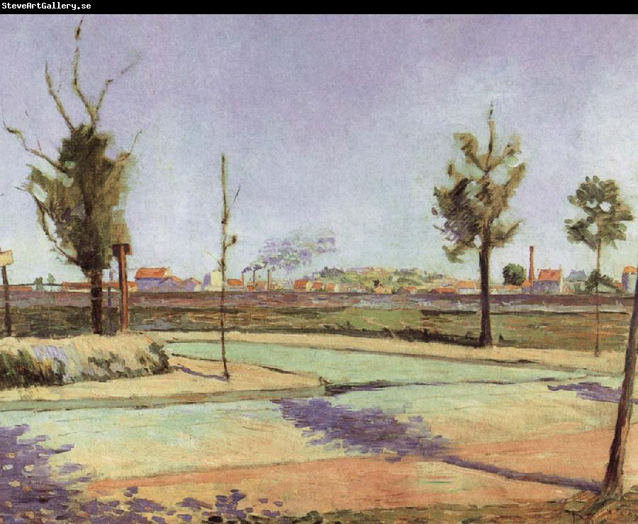 Paul Signac The Road to Gennevilliers